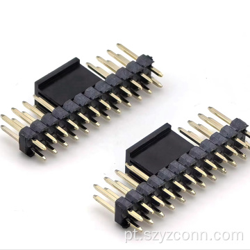 Conector de cabeçalho de pino de passo de 2,54 mm 24P